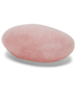 b, halfmoon Cristal de paume, quartz rose