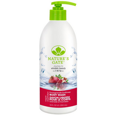 Nature\'s Gate Pomegranate Sunflower Velvet Moisture Body Wash Nature\'s Gate Pomegranate Sunflower Velvet Moisture Body Wash