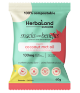 Herbaland Snacks With Benefits Coconut MCT