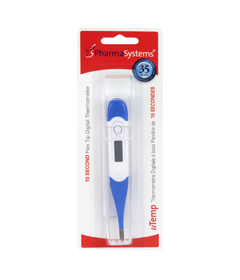 PharmaSystems Flex Tip Digital Thermometer