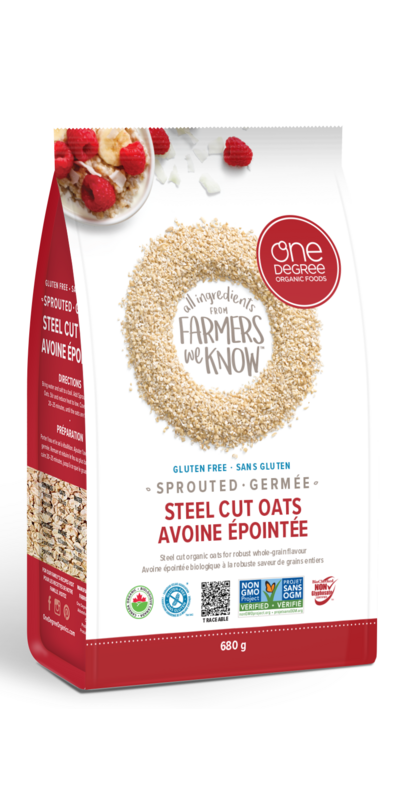Sprouted Steel Cut Oats