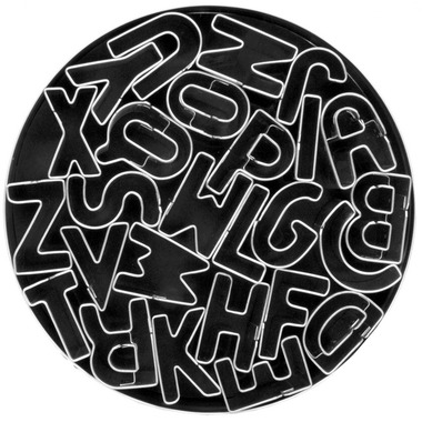 Mini Alphabet Cookie Cutters Mini Alphabet Cookie Cutters
