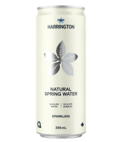 Harrington Natural Spring Water Sparkling