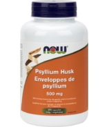 NOW Foods Psyllium Husk Caps 500 mg