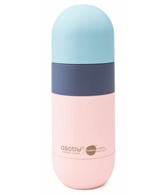 Asobu Stainless Steel Water Bottle Pastel Pink Orb