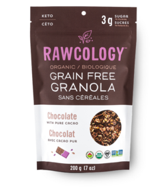 Rawcology Grain Free Granola Chocolate with Pure Cacao