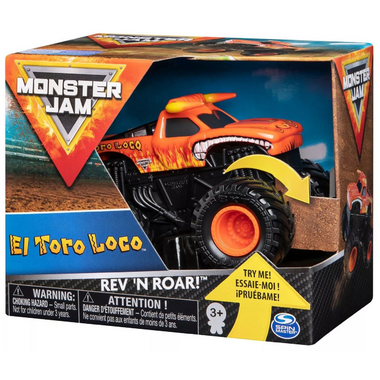 Buy Monster Jam Official Soldier El Toro Loco Rev 'N Roar Monster Truck