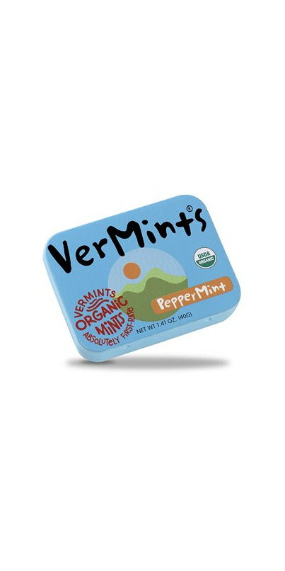 VerMints Small Organic Peppermint - 12 tins - VerMints Inc