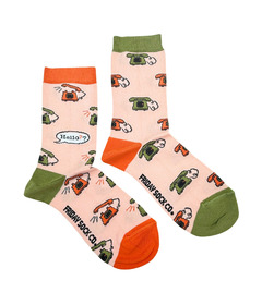 Friday Sock Co. Women's Vintage Phone Socks