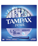 Tampax Pearl Unscented Plastic Tampons