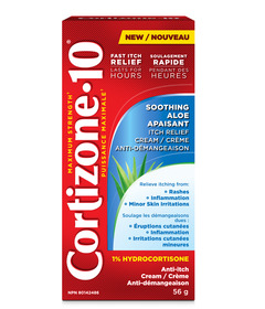 Cortizone 10 Soothing Aloe Itch Relief 1% Hydrocortisone Cream