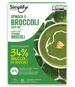 Simplify Foods Spinach & Broccoli Soup Mix