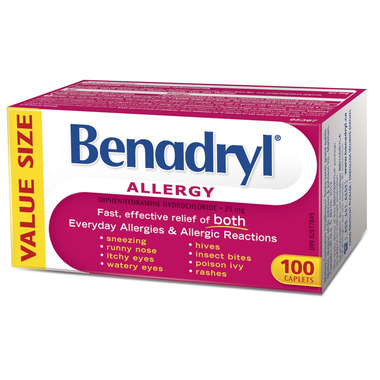 Benadryl Allergy Caplets Benadryl Allergy Caplets