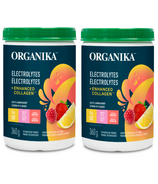 Organika Electrolytes + Enhanced Collagen Lemon Berry Bundle
