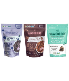 Rawcology Organic Grain Free Granola Variety Bundle
