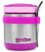 Yumbox Bijoux Purple Zuppa with Spoon and Silicone Band 