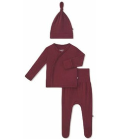 Kyte BABY Take Me Home Set with Cap Burgundy