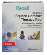 Rexall Reusable Comfort Therapy Pad Square 