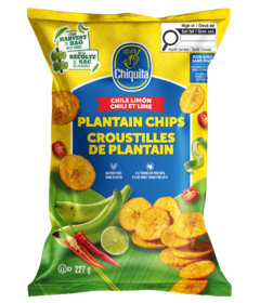 Chiquita Snacks Plantain Chips Chile Limon