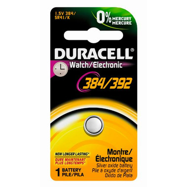 Duracell 384/392 1.5V Watch Battery Duracell 384/392 1.5V Watch Battery