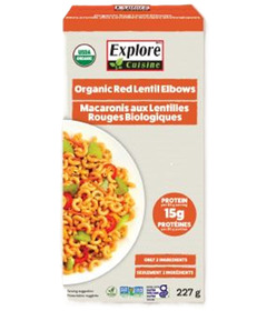 Explore Cuisine Organic Red Lentil Elbows