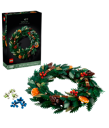 LEGO Icons Wreath-Making Kit and Holiday Garland