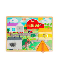 Bigjigs Life Skills Board