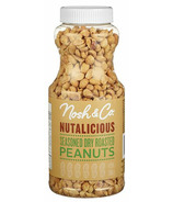 Cacahuètes grillées à sec assaisonnées Nutalicious de Nosh & Co.