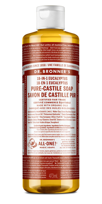 Buy Dr. Bronner's Organic Pure Castile Liquid Soap Eucalyptus at Well ...
