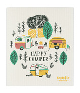 Now Designs Ecologie tissu éponge suédois Happy Camper