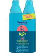 Coppertone Enfants Spray Écran Solaire Continu FPS 50 Duo Pack