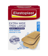 Pansements extra larges en plastique Elastoplast