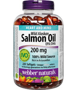 Webber Naturals Wild Alaskan Salmon Oil EPA/DHA