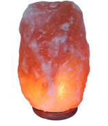 Lampe à sel en cristal de l'Himalaya de forme naturelle Lumiere de Sel