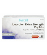 Rexall Extra Strength Ibuprofen 400 mg Caplets