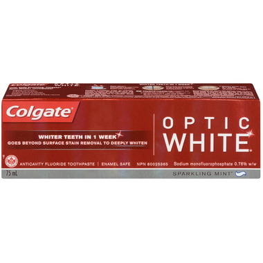 Colgate Optic White Sparkling Mint Toothpaste Colgate Optic White Sparkling Mint Toothpaste