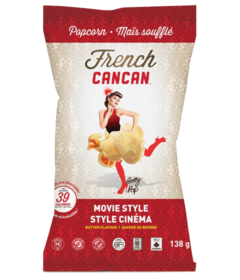 French Cancan Popcorn Movie Style