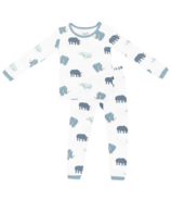 Kyte BABY Pyjama à manches longues Ensemble Rhinocéros