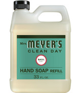 Recharge de savon liquide pour les mains de Mme Meyer's Clean Day Basilic