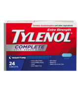 Tylenol Complete Cold, Cough & Flu Extra Strength Night Tablets