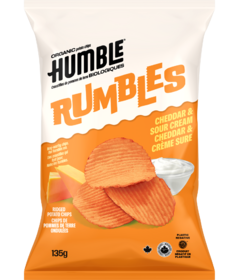 Humble Potato Chips Rumbles Cheddar & Sour Cream