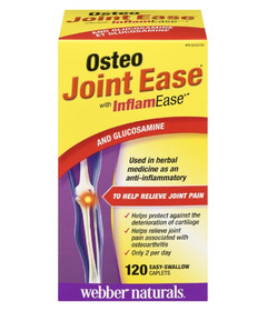 Webber Naturals Osteo Joint Ease with InflamEase & Glucosamine
