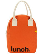 Fluf Zipper Lunch Bag Poppy