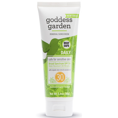 goddess garden sunscreen facial