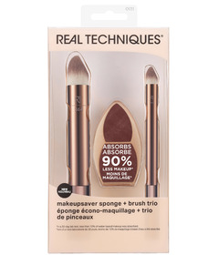 Real Techniques Makeupsaver Sponge + Brush Trio