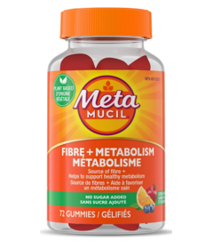 Metamucil Meta Fibre + Metabolism Gummies Plus