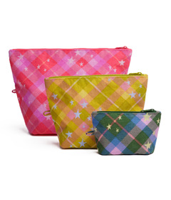 Pochette BAGGU Go Set Star Plaid