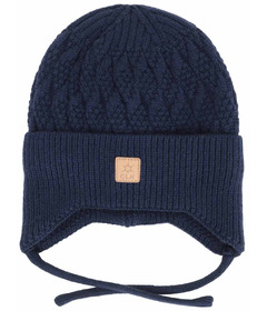 Calikids Knit Hat Navy