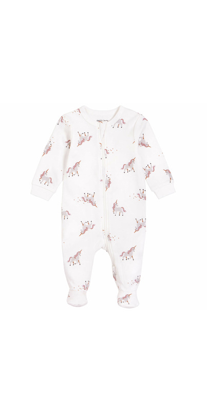 Petit Lem Zip Sleeper - Butterfly main image 0