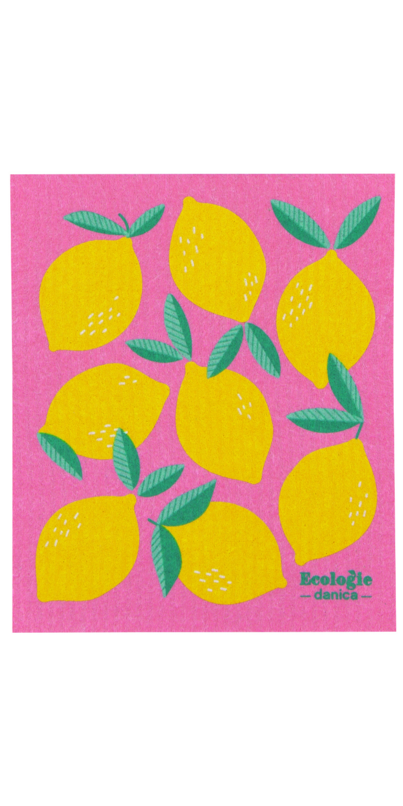 Ecologie by Danica 6.5 in. x 8 in. Provencal Lemons Swedish Sponge Cloth